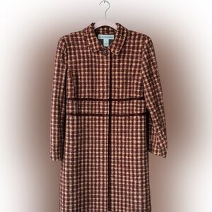 Sag Harbor Multicolor Tweed Coat